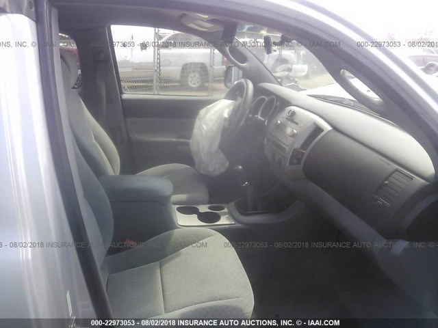 5TETX22NX8Z506346 - 2008 TOYOTA TACOMA ACCESS CAB GRAY photo 5