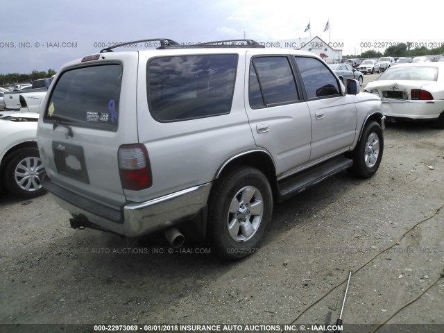 JT3GN86R1V0020984 - 1997 TOYOTA 4RUNNER SR5 TAN photo 4