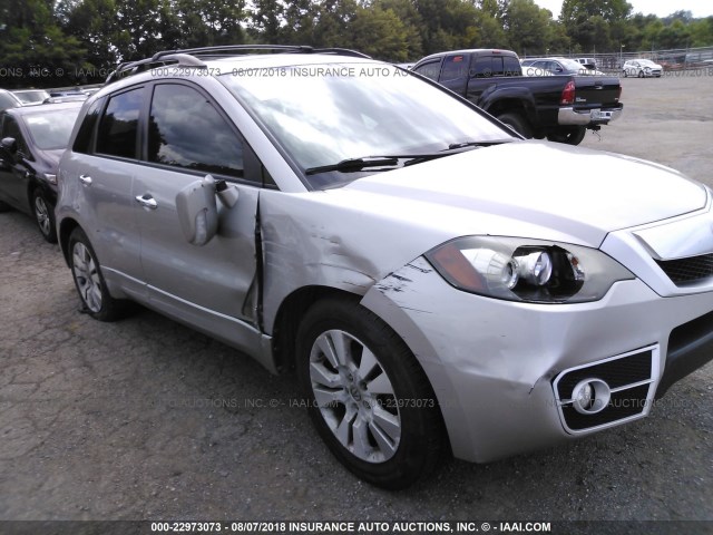 5J8TB1H53BA005916 - 2011 ACURA RDX TECHNOLOGY SILVER photo 6