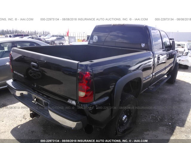 1GCHC23D97F120651 - 2007 CHEVROLET SILVERADO C2500 HEAVY DUTY BLACK photo 4