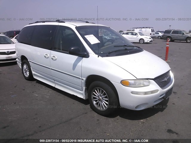 1C4GP54L8YB687398 - 2000 CHRYSLER TOWN & COUNTRY LXI WHITE photo 1