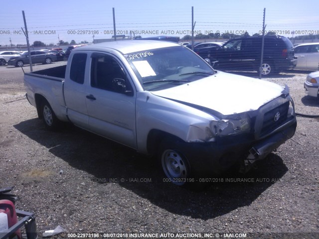 5TETX22N27Z396648 - 2007 TOYOTA TACOMA ACCESS CAB Silber Foto 1