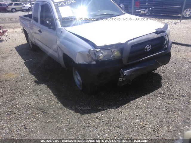 5TETX22N27Z396648 - 2007 TOYOTA TACOMA ACCESS CAB Silber Foto 6