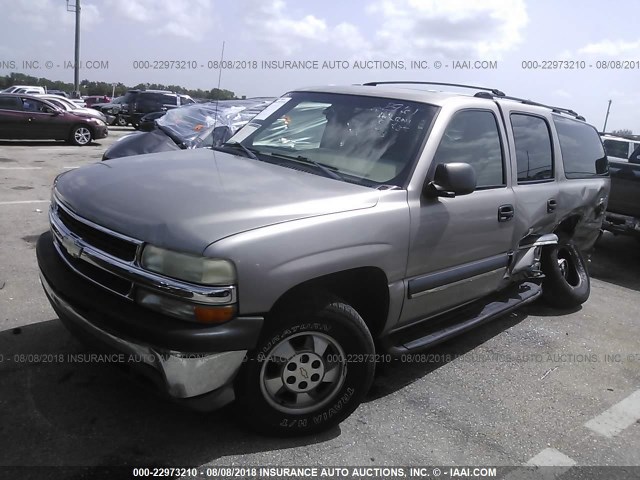 1GNEC16Z33J132961 - 2003 CHEVROLET SUBURBAN C1500 TAN photo 2