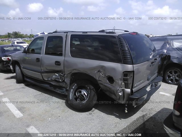 1GNEC16Z33J132961 - 2003 CHEVROLET SUBURBAN C1500 TAN photo 3