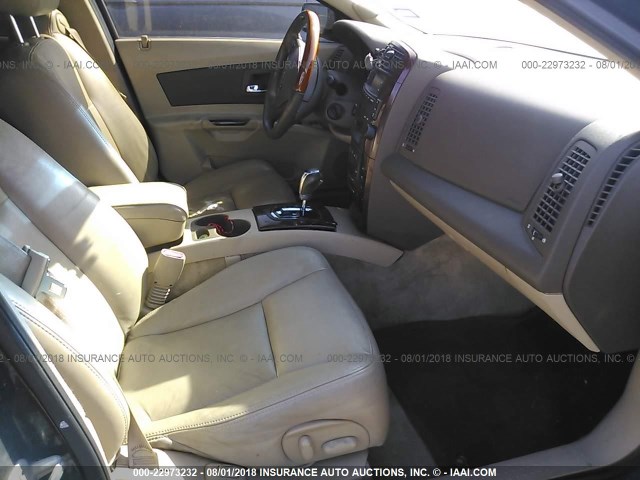 1G6DM57T770188757 - 2007 CADILLAC CTS BLACK photo 5