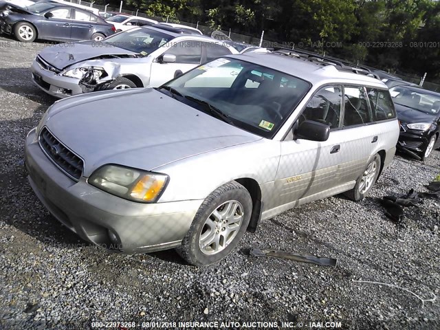 4S3BH675036615056 - 2003 SUBARU LEGACY OUTBACK AWP 灰色 照片 2