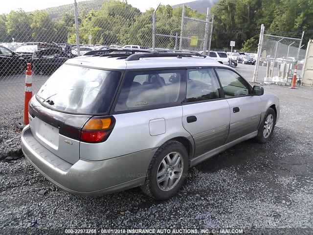 4S3BH675036615056 - 2003 SUBARU LEGACY OUTBACK AWP GRAY photo 4