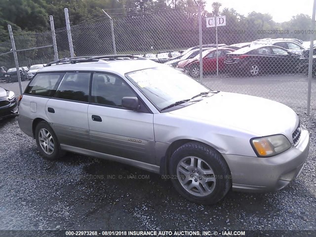 4S3BH675036615056 - 2003 SUBARU LEGACY OUTBACK AWP GRAY photo 6