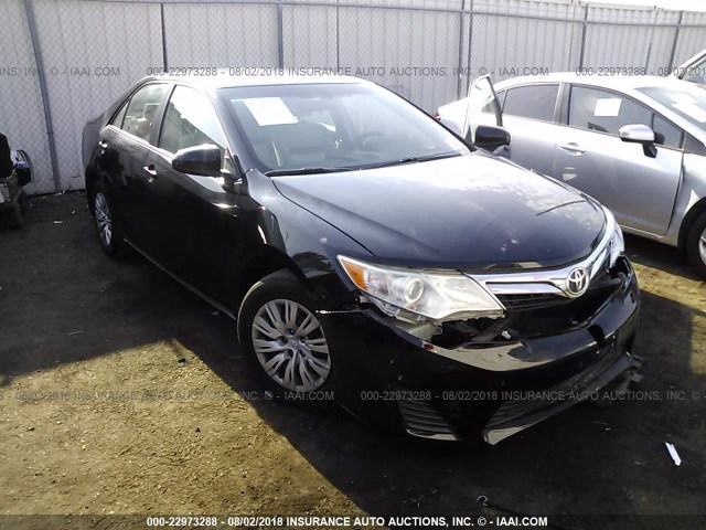 4T4BF1FK2CR181252 - 2012 TOYOTA CAMRY SE/LE/XLE შავი ფოტო 1