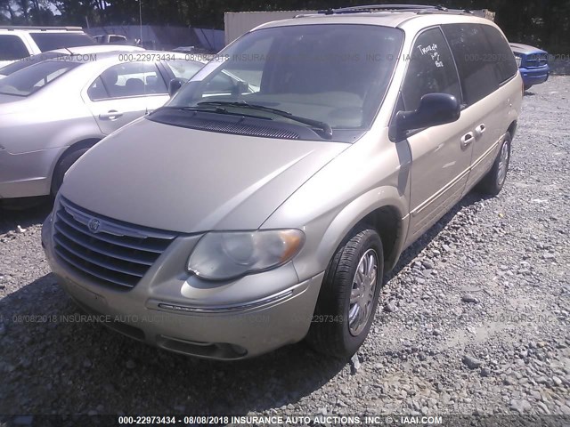 2A4GP64L26R690246 - 2006 CHRYSLER TOWN & COUNTRY LIMITED GOLD photo 2