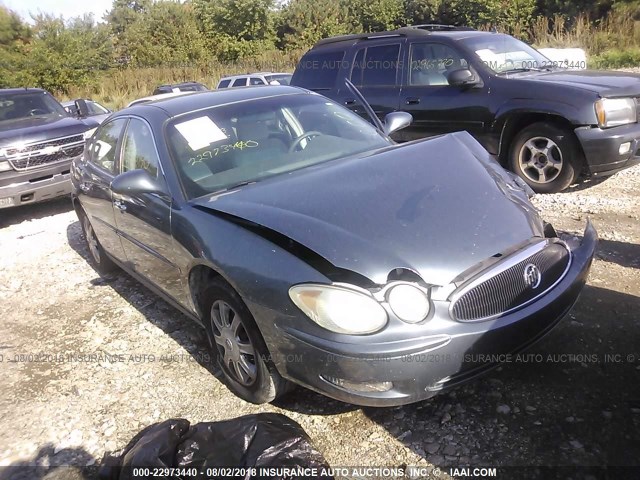 2G4WC552961147984 - 2006 BUICK LACROSSE CX Navy photo 1