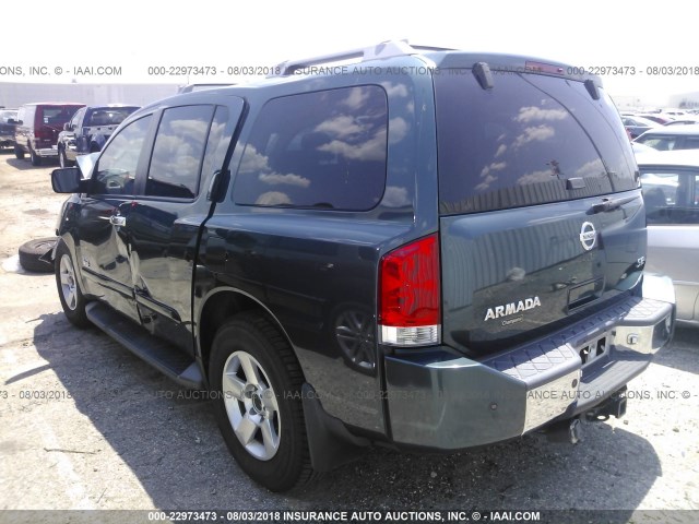 5N1AA08A46N722612 - 2006 NISSAN ARMADA SE/LE GREEN photo 3