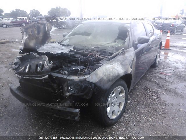 2B3KA43G87H785445 - 2007 DODGE CHARGER SE/SXT BLACK photo 6