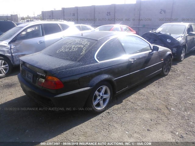 WBABM5346YJN91317 - 2000 BMW 328 CI BLACK photo 4