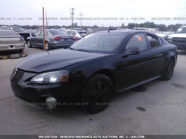 2G2WS522951237313 - 2005 PONTIAC GRAND PRIX GT BLACK photo 2