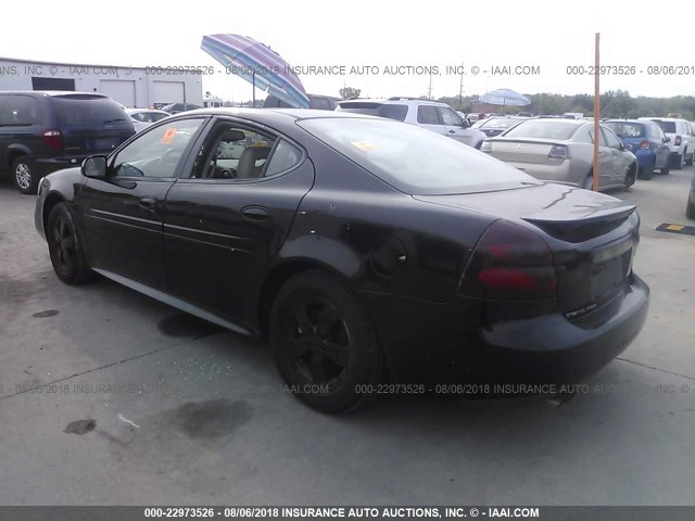 2G2WS522951237313 - 2005 PONTIAC GRAND PRIX GT BLACK photo 3