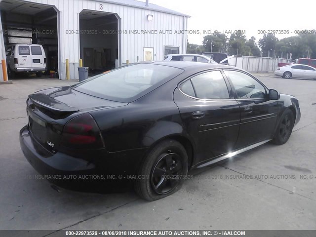 2G2WS522951237313 - 2005 PONTIAC GRAND PRIX GT BLACK photo 4