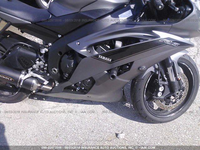 JYARJ16E2GA037340 - 2016 YAMAHA YZFR6 GRAY photo 8