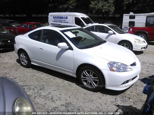 JH4DC54806S006883 - 2006 ACURA RSX WHITE photo 1