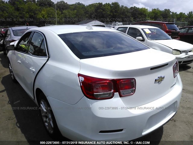 1G11D5SR9DF128184 - 2013 CHEVROLET MALIBU 1LT 白色 照片 3