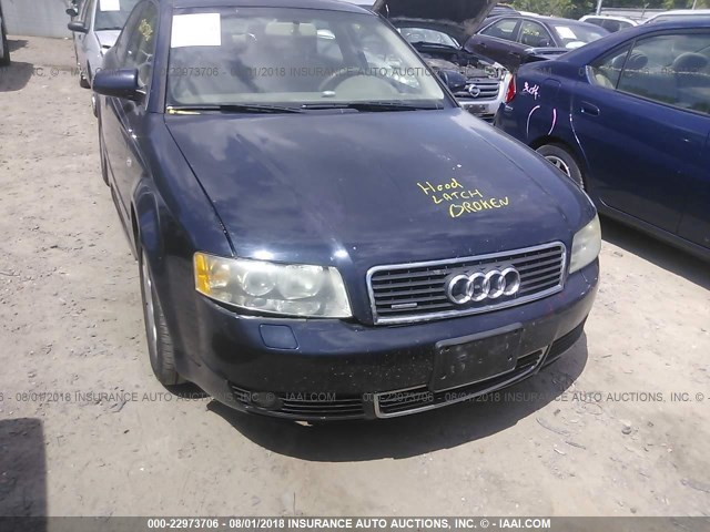 WAULC68E55A034943 - 2005 AUDI A4 1.8T QUATTRO/SPECIAL BLUE photo 6