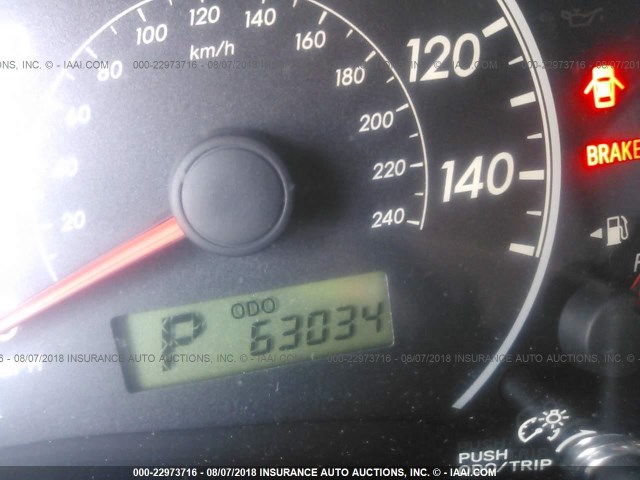 JTDBL40E599081282 - 2009 TOYOTA COROLLA LE/XLE GRAY photo 7