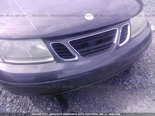 YS3ED49A853511435 - 2005 SAAB 9-5 ARC GRAY photo 6