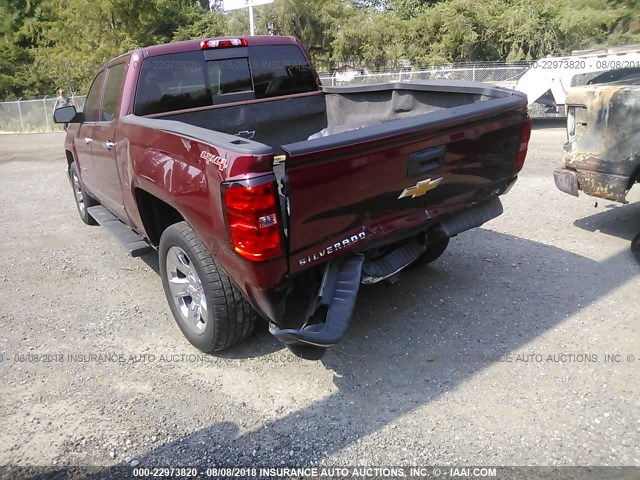 3GCUKSEC9EG214062 - 2014 CHEVROLET SILVERADO K1500 LTZ RED photo 3