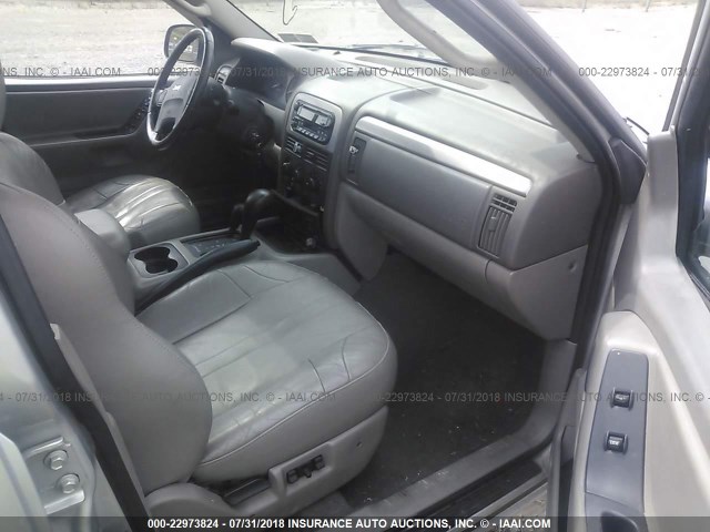 1J4GW48S34C200671 - 2004 JEEP GRAND CHEROKEE LAREDO/COLUMBIA/FREEDOM 银色 照片 5