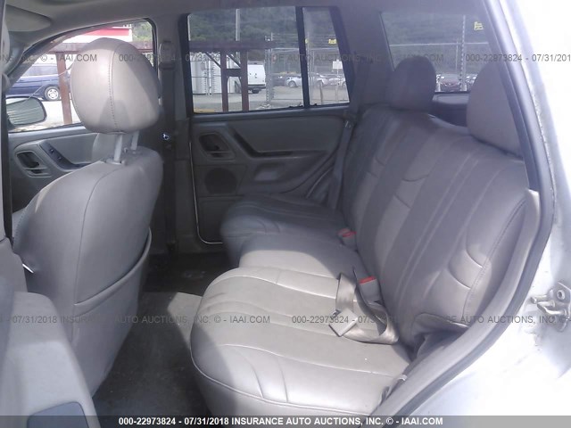 1J4GW48S34C200671 - 2004 JEEP GRAND CHEROKEE LAREDO/COLUMBIA/FREEDOM 银色 照片 8
