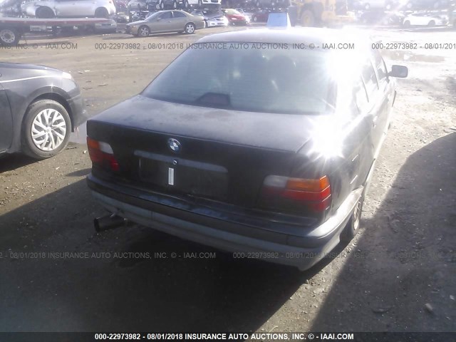 WBACA5310PFG06384 - 1993 BMW 318 I BLACK photo 6