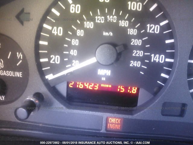 WBACA5310PFG06384 - 1993 BMW 318 I BLACK photo 7