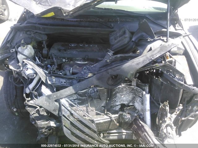 4T4BE46K18R029183 - 2008 TOYOTA CAMRY CE/LE/XLE/SE BLACK photo 10