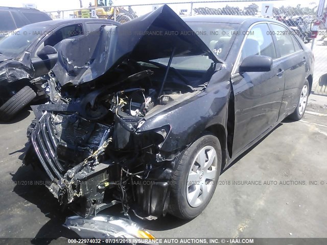 4T4BE46K18R029183 - 2008 TOYOTA CAMRY CE/LE/XLE/SE BLACK photo 2