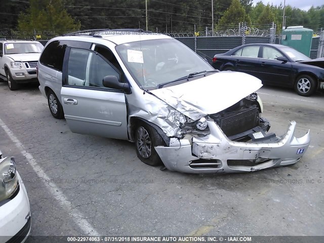2C8GP44R05R152169 - 2005 CHRYSLER TOWN & COUNTRY LX SILVER photo 1