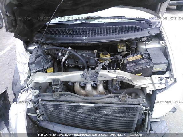 2C8GP44R05R152169 - 2005 CHRYSLER TOWN & COUNTRY LX SILVER photo 10