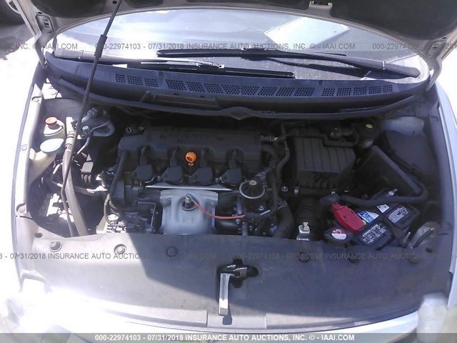 2HGFA1F92BH512751 - 2011 HONDA CIVIC EXL 灰色 照片 10