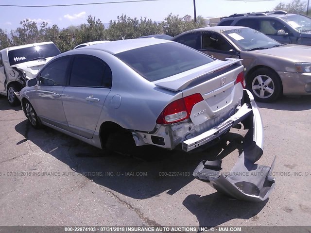 2HGFA1F92BH512751 - 2011 HONDA CIVIC EXL 灰色 照片 3