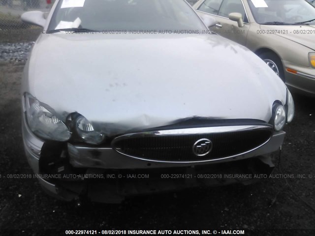 2G4WE587161197795 - 2006 BUICK LACROSSE CXS GRAY photo 6