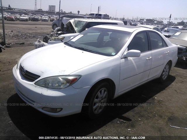 4T1BF32K33U053968 - 2003 TOYOTA CAMRY LE/XLE/SE Ağ foto 2