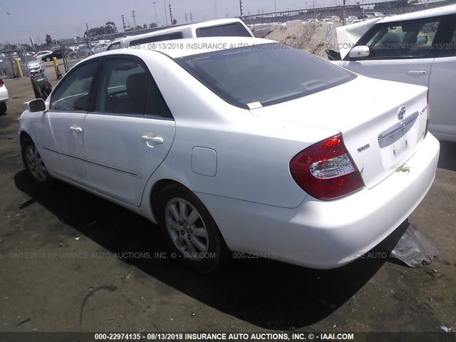 4T1BF32K33U053968 - 2003 TOYOTA CAMRY LE/XLE/SE Ağ foto 3