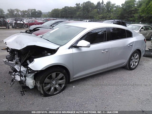 1G4GH5E34CF221900 - 2012 BUICK LACROSSE PREMIUM SILVER photo 2