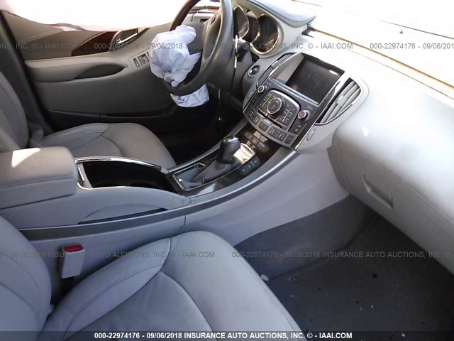 1G4GH5E34CF221900 - 2012 BUICK LACROSSE PREMIUM SILVER photo 5