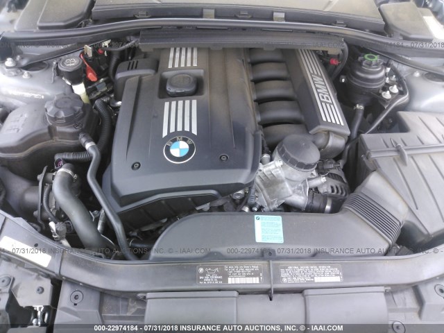 WBAWV13598P119643 - 2008 BMW 328 I SULEV GRAY photo 10