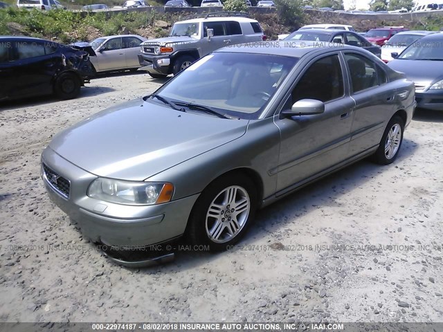 YV1RS592562534525 - 2006 VOLVO S60 2.5T GREEN photo 2