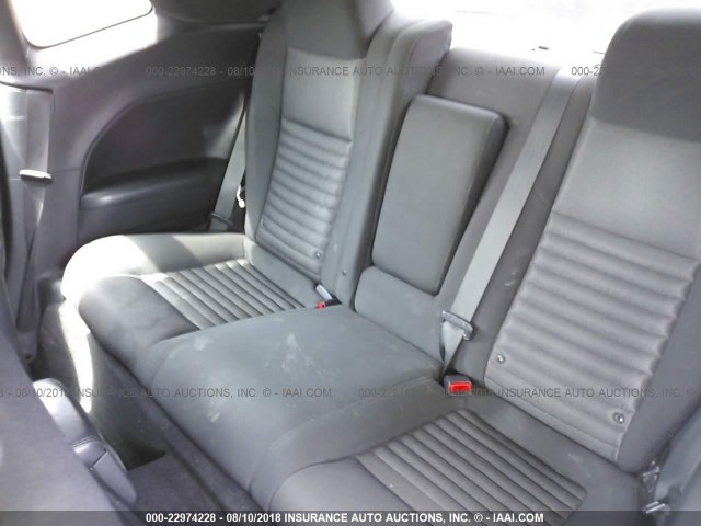 2C3CDYAG1DH610670 - 2013 DODGE CHALLENGER SXT BLACK photo 8