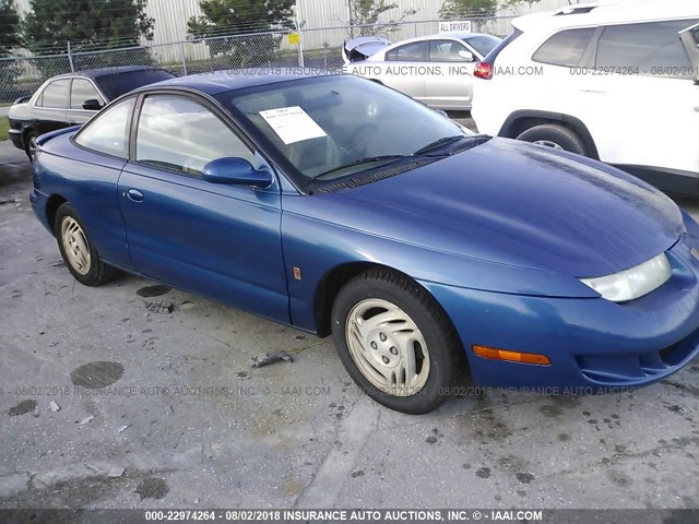 1G8ZH1278VZ210309 - 1997 SATURN SC2 BLUE photo 1