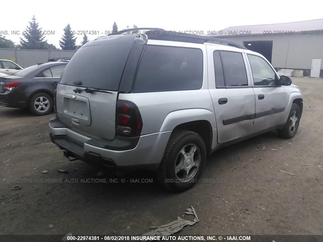 1GNET16S656155269 - 2005 CHEVROLET TRAILBLAZER EXT LS/EXT LT GRAY photo 4