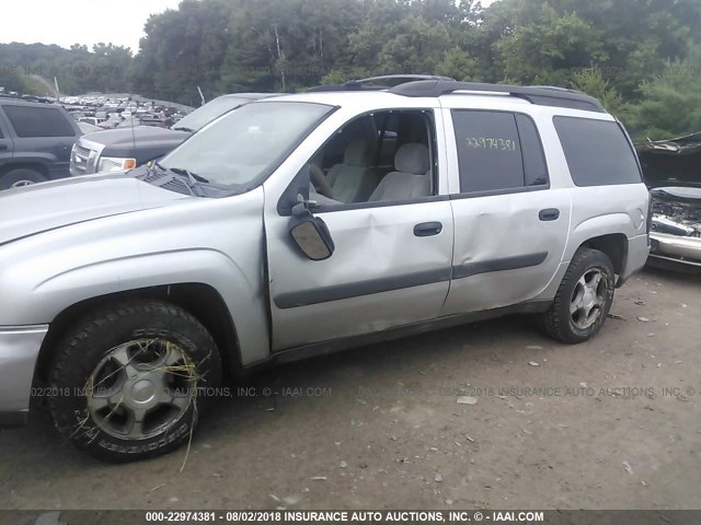 1GNET16S656155269 - 2005 CHEVROLET TRAILBLAZER EXT LS/EXT LT GRAY photo 6